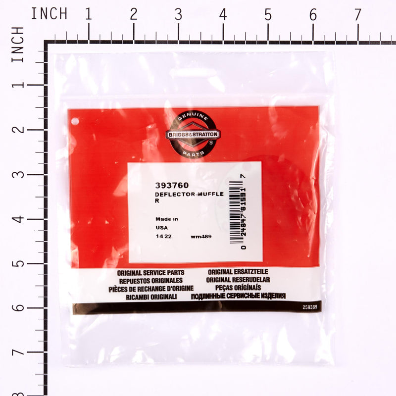 Briggs & Stratton - 393760 - DEFLECTOR-MUFFLER
