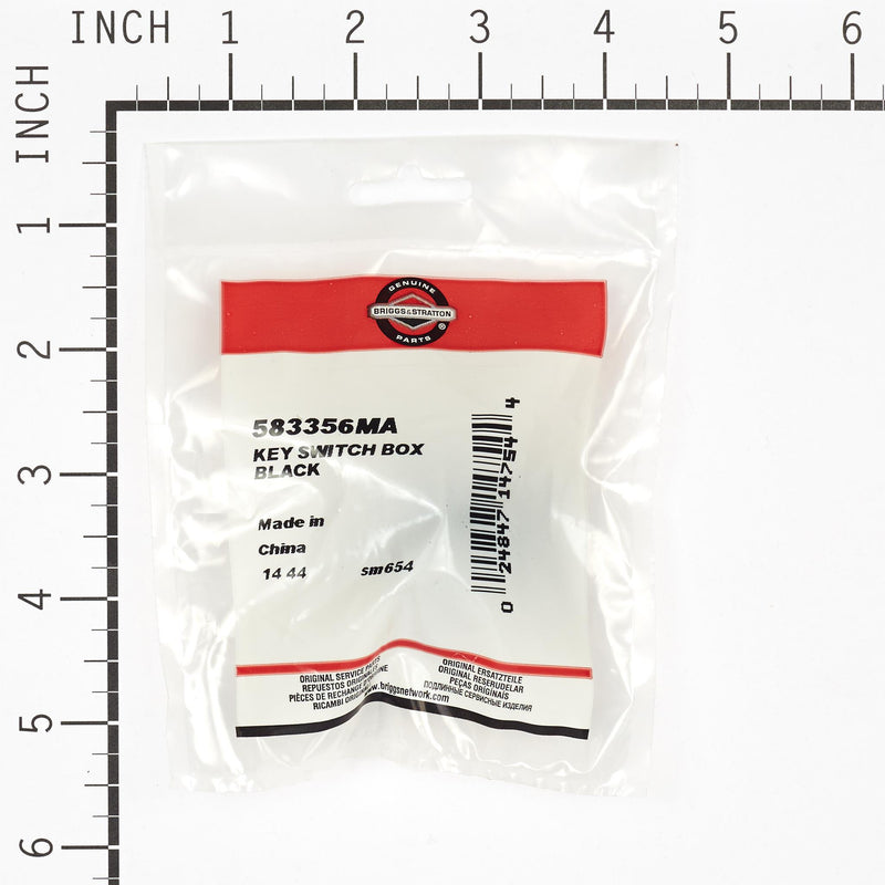 Briggs & Stratton - 583356MA - KEY SWITCH BOX BLACK