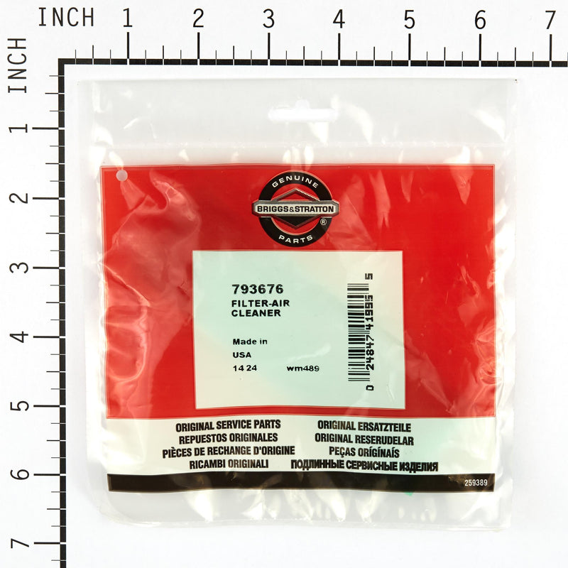 Briggs & Stratton - 793676 - FILTER-AIR CLEANER