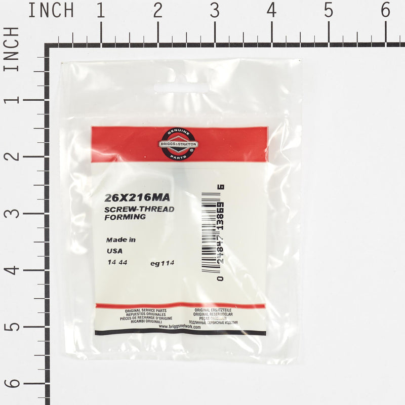 Briggs & Stratton - 26X216MA - SCREW-THREAD FORMING