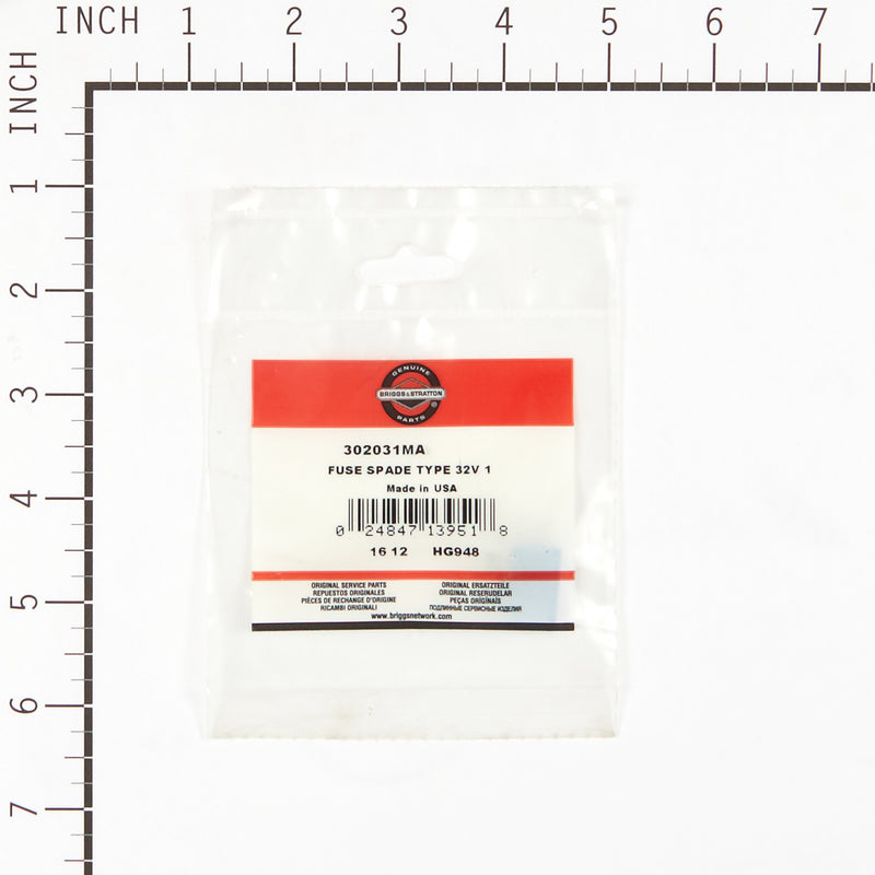Briggs & Stratton - 302031MA - FUSE SPADE TYPE 32V 1