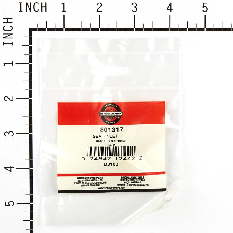 Briggs & Stratton - 801317 - Inlet Needle and Seat