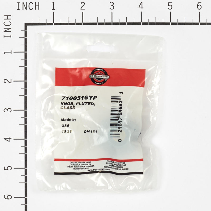 Briggs & Stratton - 7100516YP - KNOB FLUTED GLASS