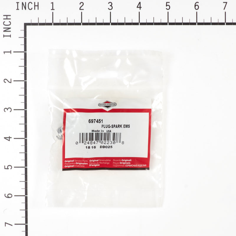 Briggs & Stratton - 697451 - PLUG-SPARK EMS
