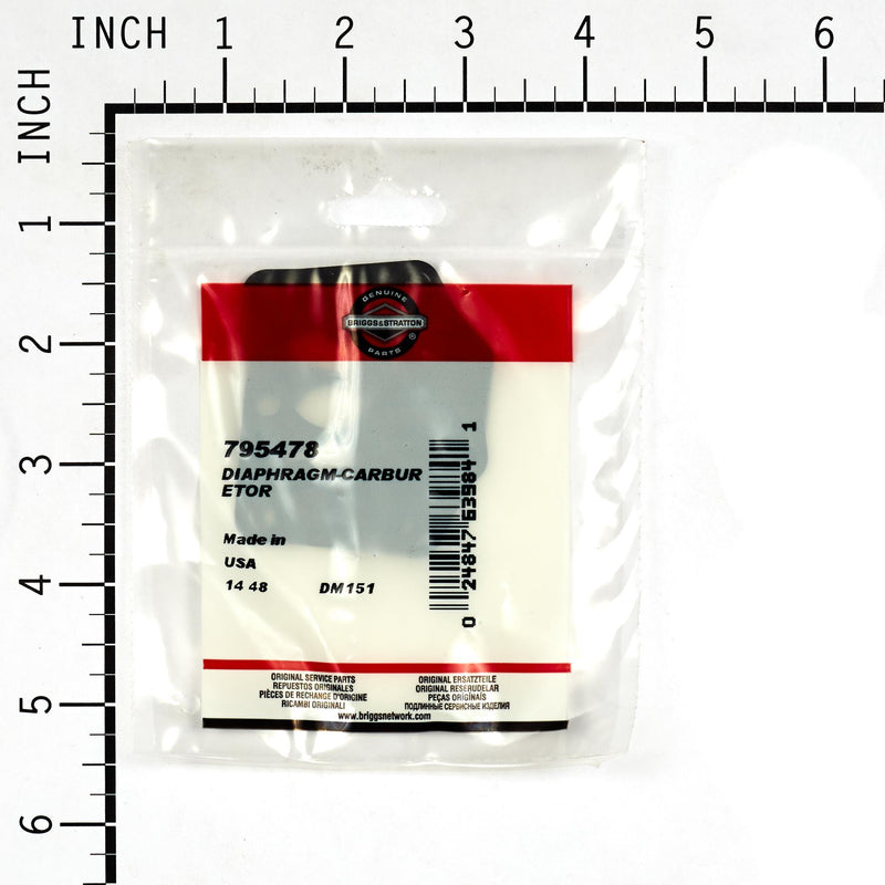 Briggs & Stratton - 795478 - Carburetor Daiphragm