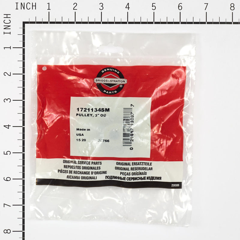 Briggs & Stratton - 1721134SM - Pulley, 3" OD