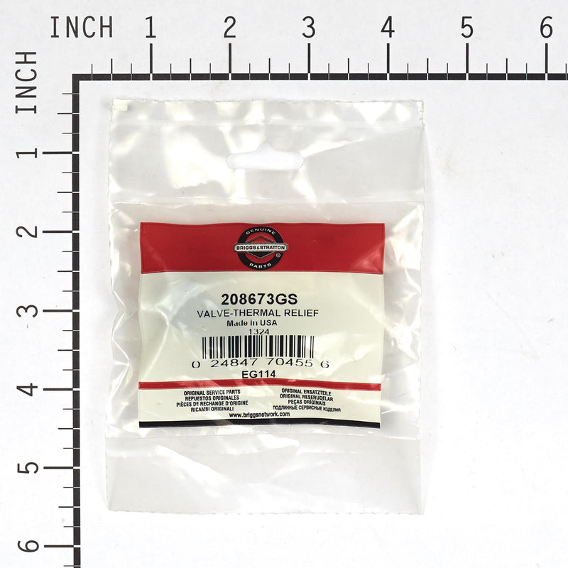 Briggs & Stratton - 208673GS - Valve Thermal Relief