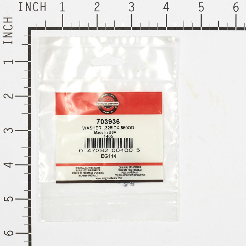 Briggs & Stratton - 703936 - WASHER .325IDX.850OD
