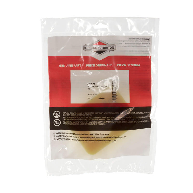 Briggs & Stratton - 799579 - Foam Air Filter