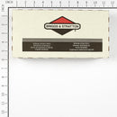 Briggs & Stratton - 710228 - RETAINER-AIR FILTER