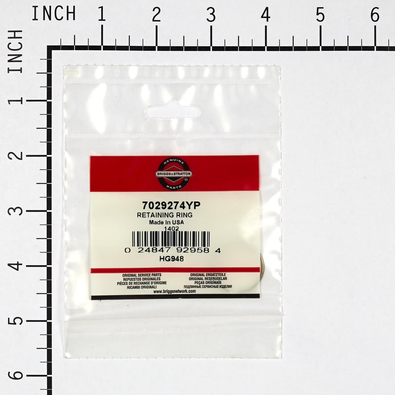 Briggs & Stratton - 7029274YP - RETAINING RING
