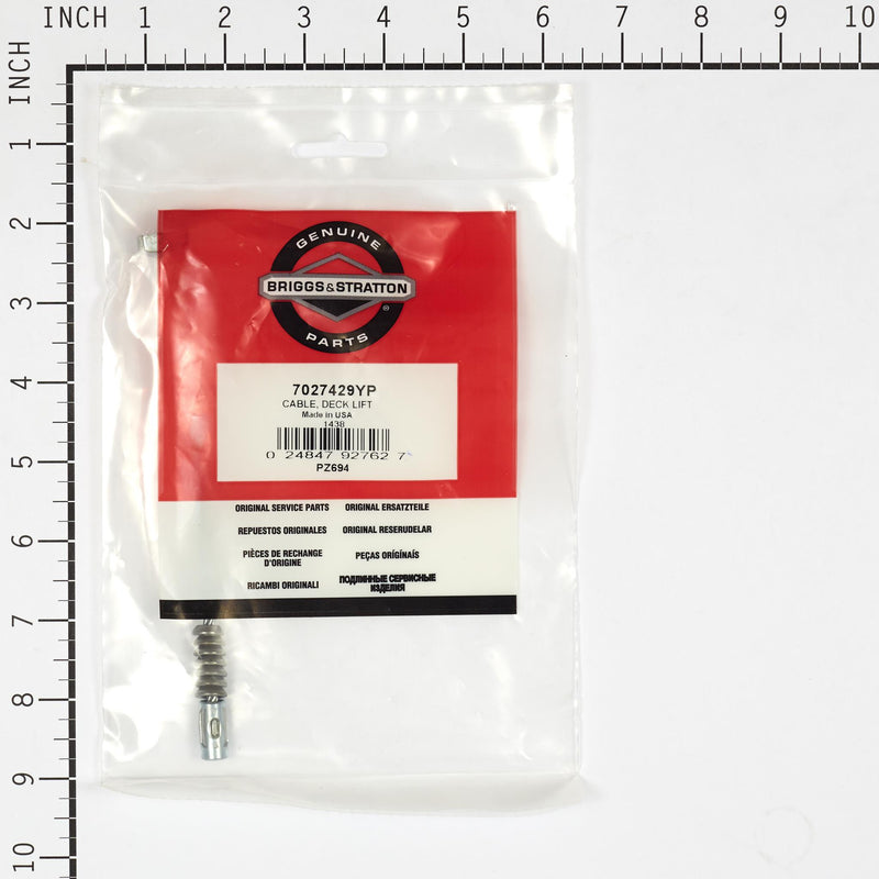 Briggs & Stratton - 7027429YP - CABLE DECK LIFT