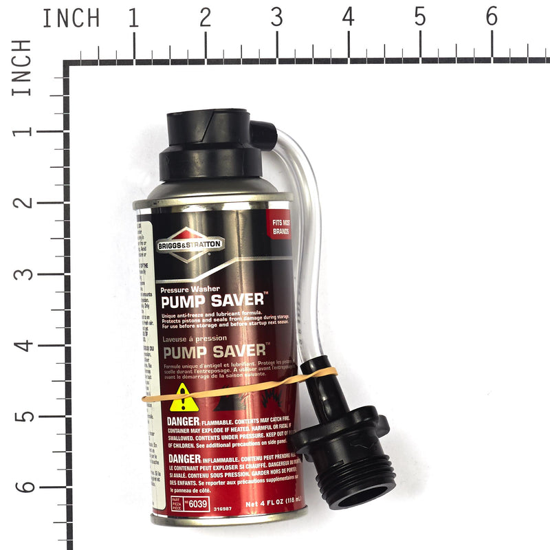 Briggs & Stratton - 6039 - Pressure Washer Pump Saver, 4 oz. can