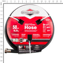 Briggs & Stratton - 8BS50 - 50-Foot Premium Heavy-Duty Rubber Garden Hose