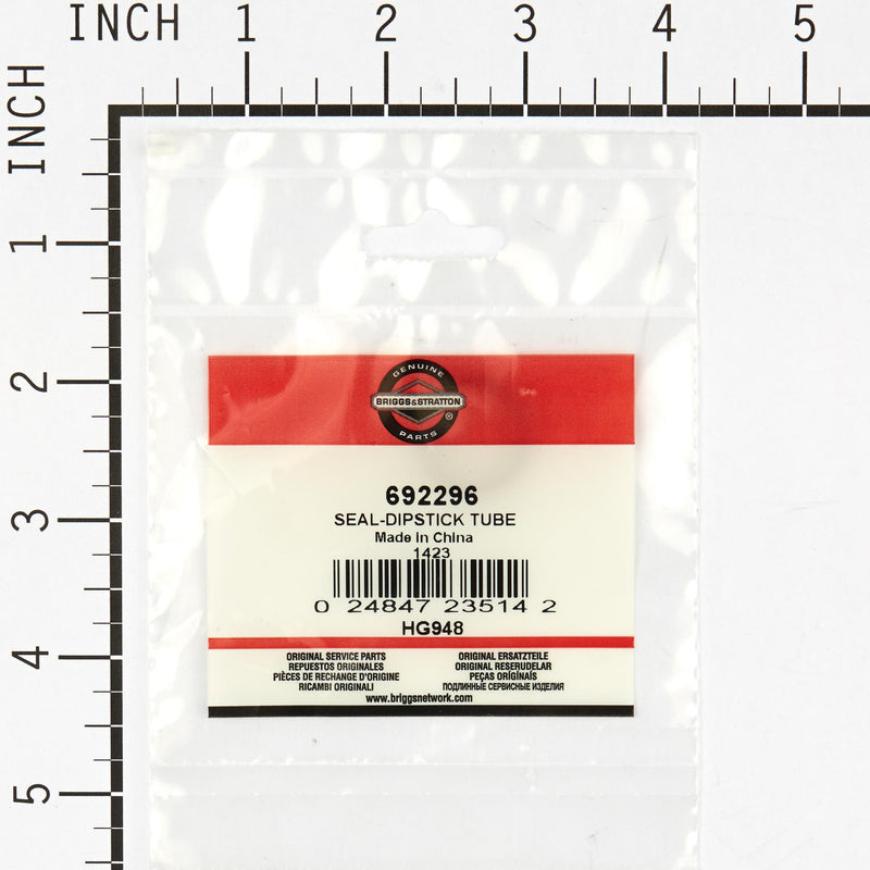 Briggs & Stratton - 692296 - SEAL-DIPSTICK TUBE