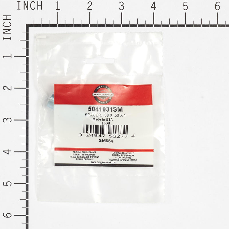 Briggs & Stratton - 5041931SM - SPACER .38 X .50 X 1