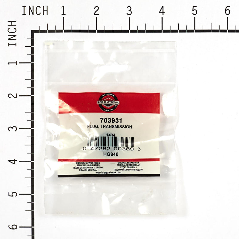 Briggs & Stratton - 703931 - PLUG TRANSMISSION