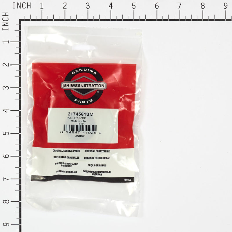 Briggs & Stratton - 2174561SM - PULLEY3OD