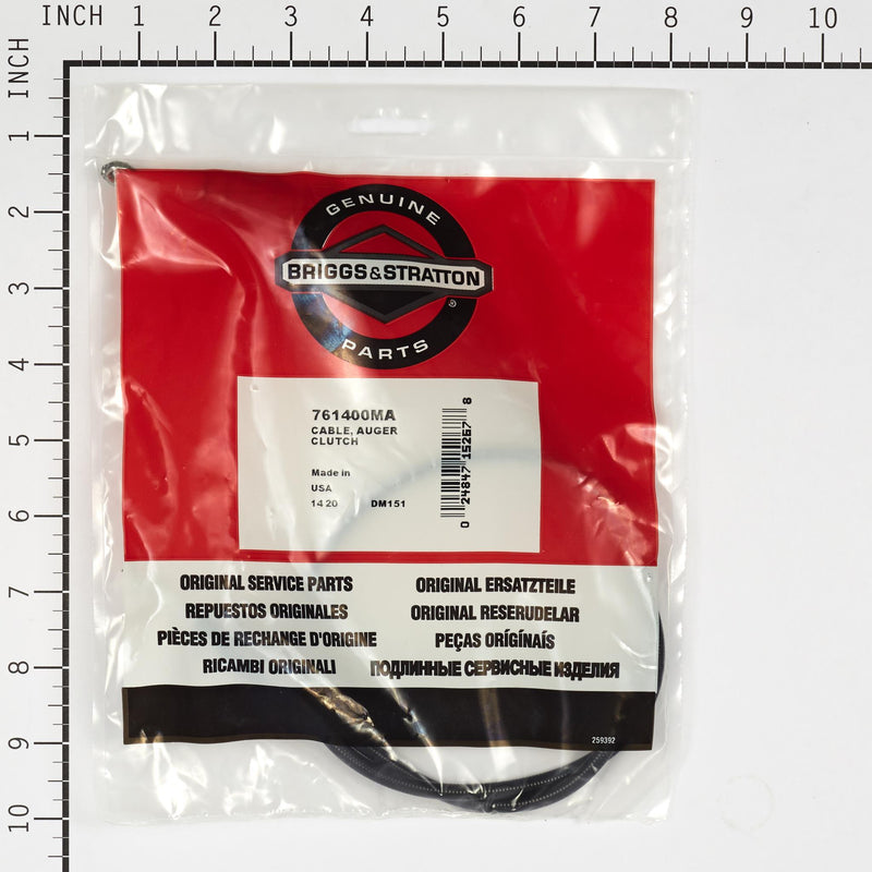 Briggs & Stratton - 761400MA - Auger Clutch Cable