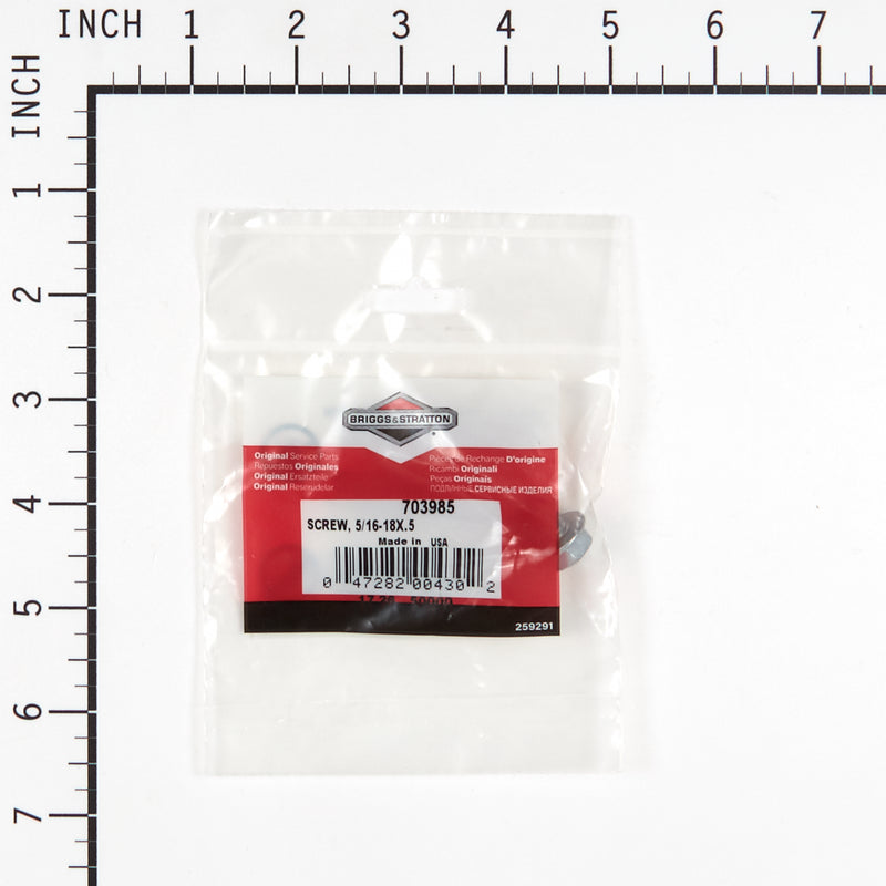 Briggs & Stratton - 703985 - SCREW 5/16-18X.5