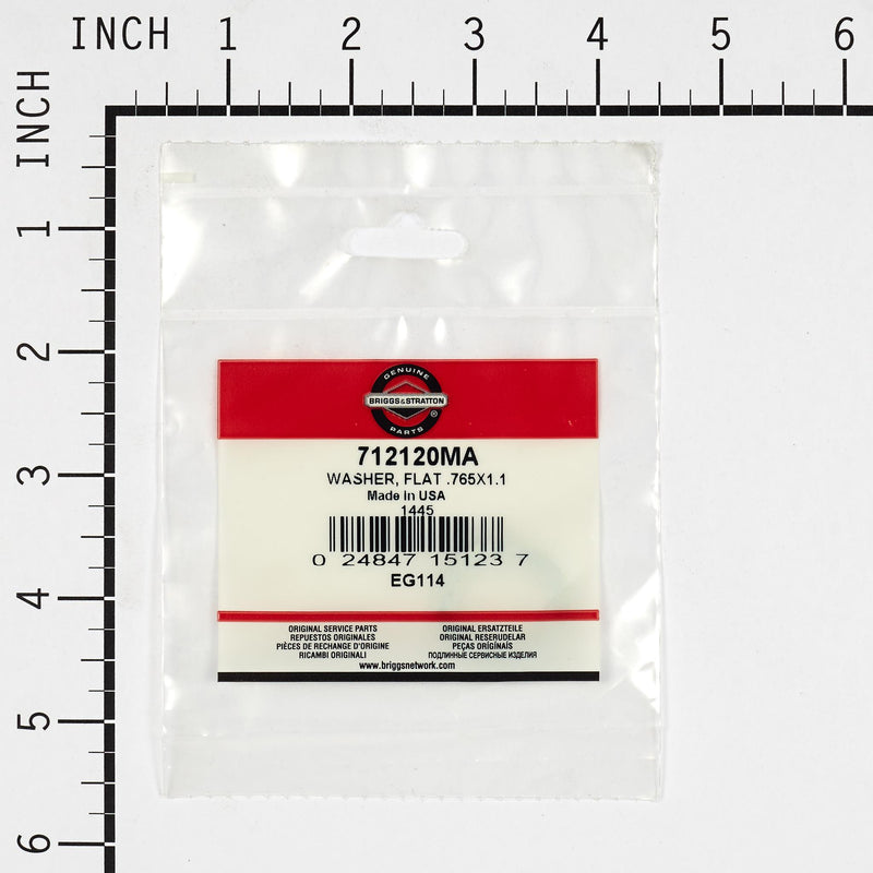 Briggs & Stratton - 712120MA - WASHER FLAT .765X1.1
