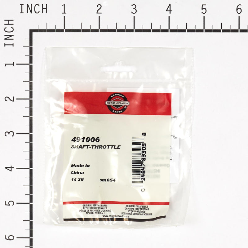 Briggs & Stratton - 491006 - SHAFT-THROTTLE