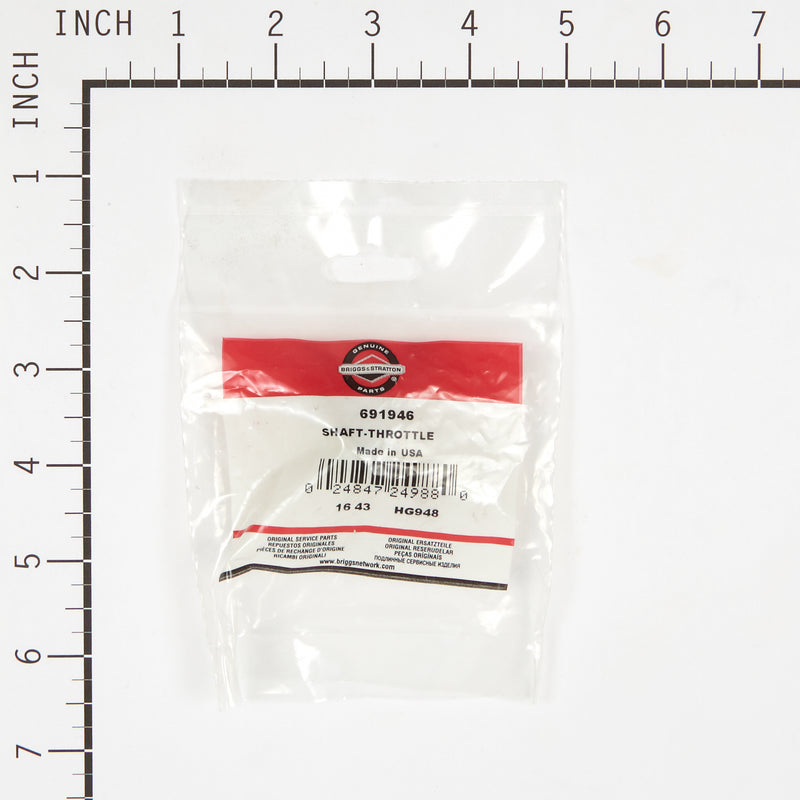 Briggs & Stratton - 691946 - SHAFT-THROTTLE