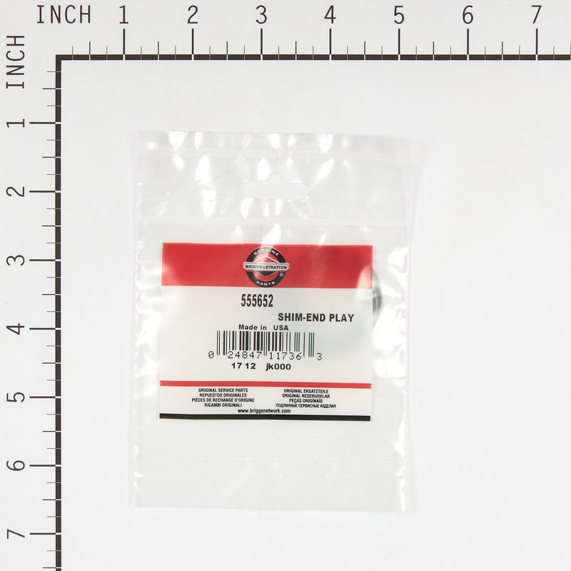 Briggs & Stratton - 555652 - SHIM-END PLAY