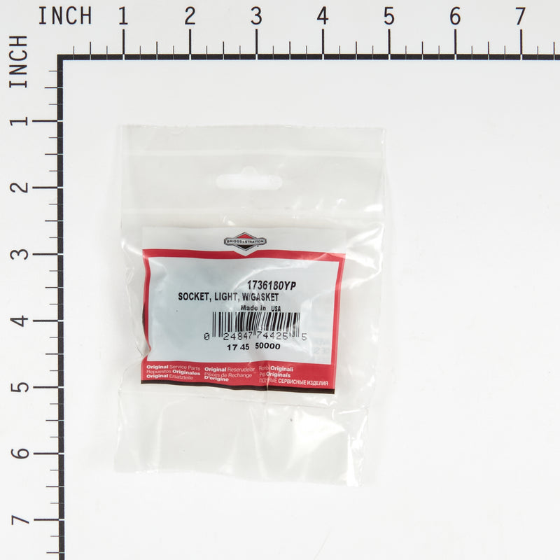 Briggs & Stratton - 1736180YP - Replacement Socket, Light, with Gasket