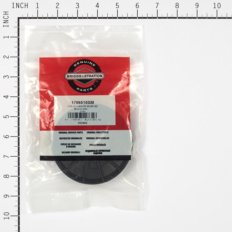 Briggs & Stratton - 1706510SM - PULLEY-IDLER 04.00 OD
