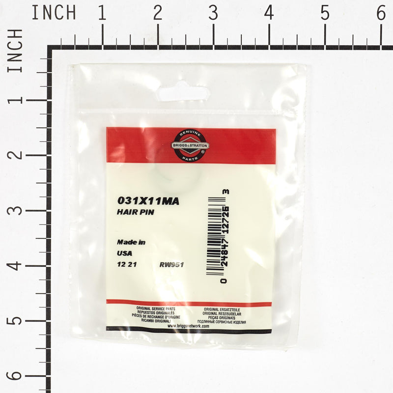 Briggs & Stratton - 31X11MA - HAIR PIN