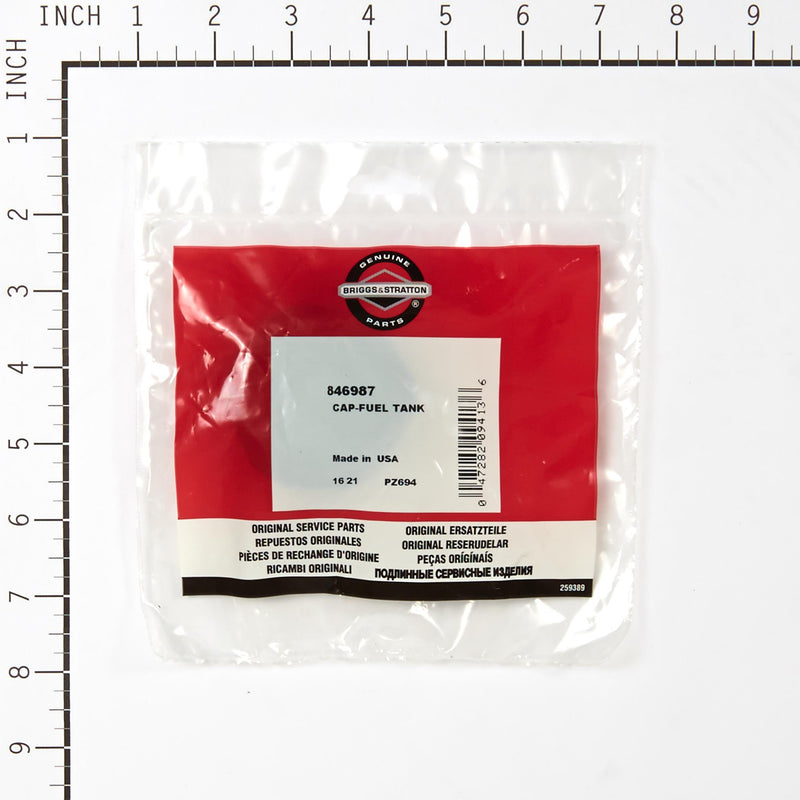 Briggs & Stratton - 846987 - Fuel Tank Cap for Generators
