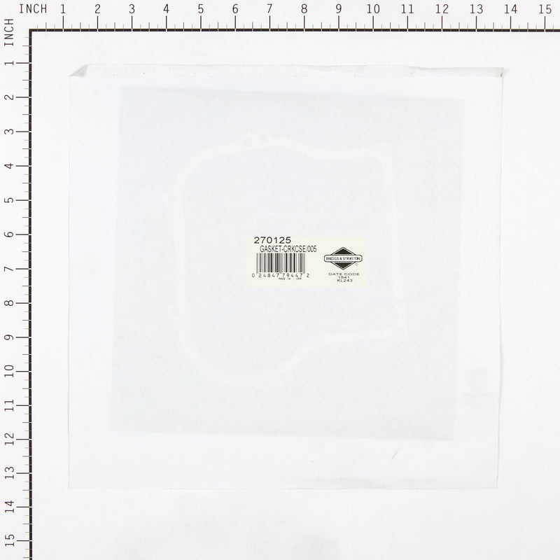 Briggs & Stratton - 270125 - GASKET CRANKCASE
