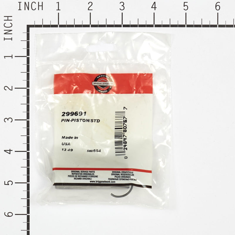 Briggs & Stratton - 299691 - PIN-PISTON/STD