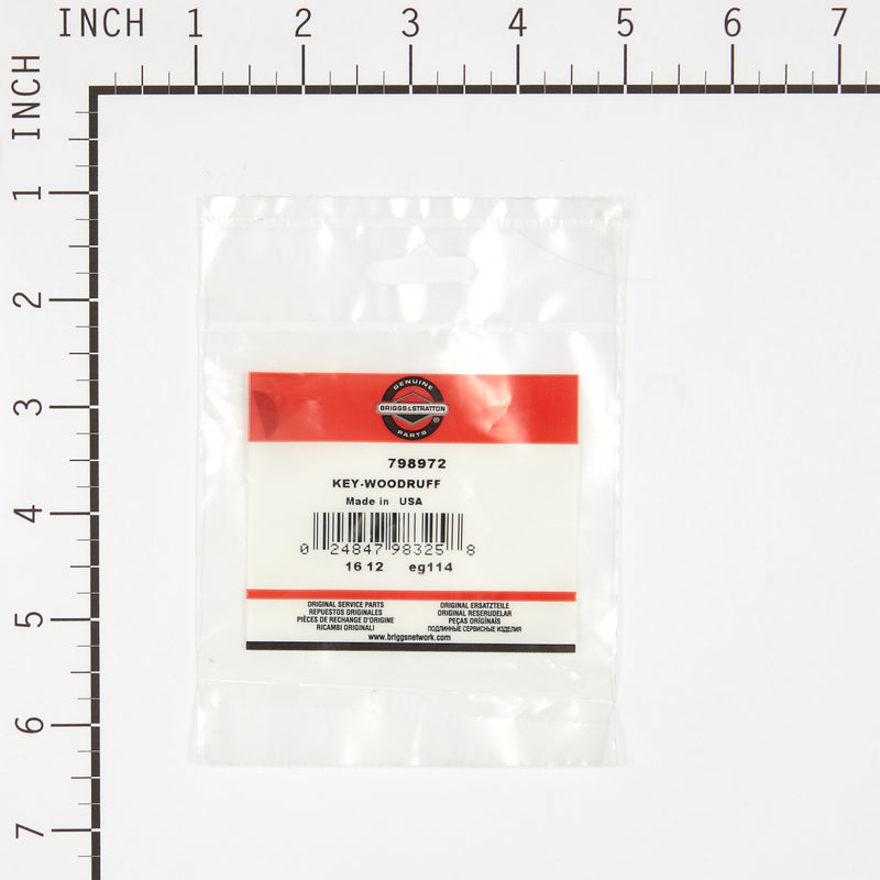 Briggs & Stratton - 798972 - KEY-WOODRUFF