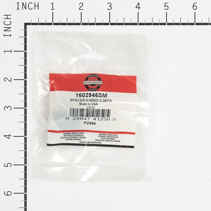 Briggs & Stratton - 1602946SM - Replacement Spacer