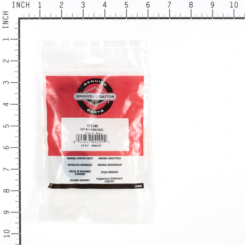 Briggs & Stratton - 698340 - KIT-BUSHING/SEAL