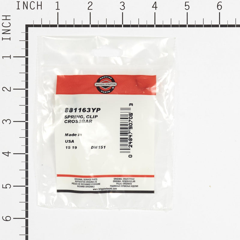 Briggs & Stratton - 881163YP - SPRING CLIP CROSSBAR