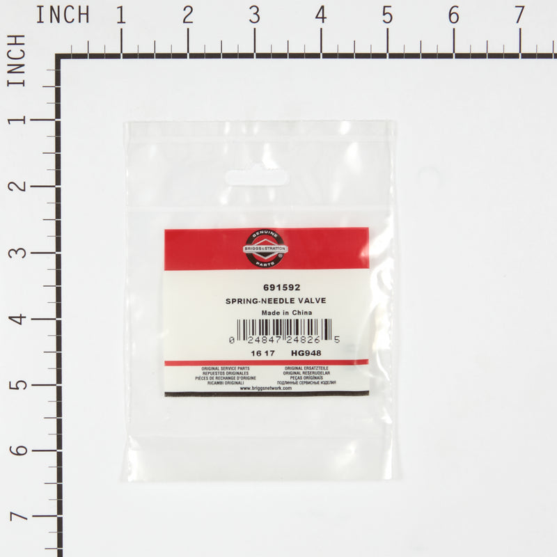 Briggs & Stratton - 691592 - SPRING-NEEDLE VALVE