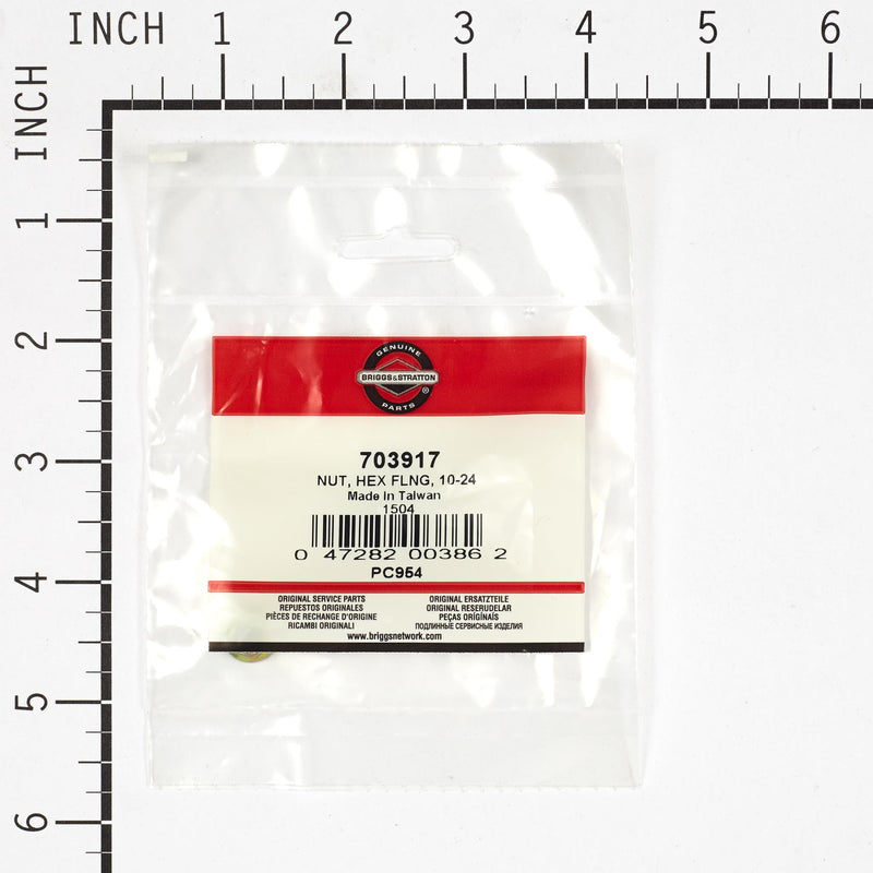 Briggs & Stratton - 703917 - NUT HEX FLNG 10-24