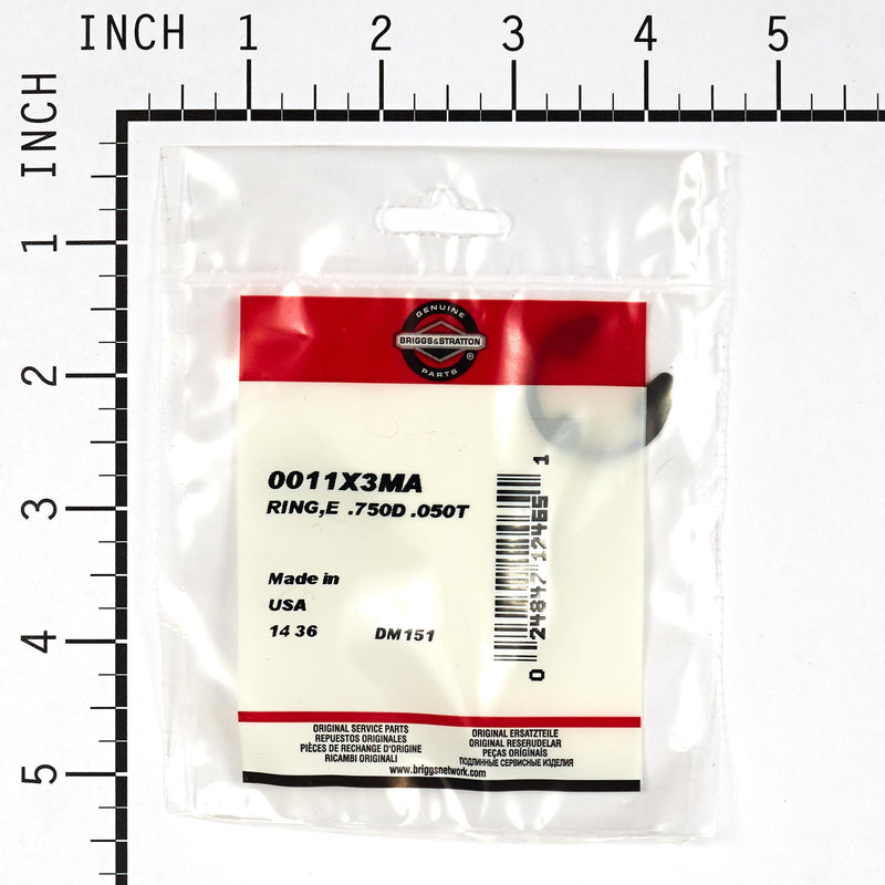 Briggs & Stratton - 11X3MA - RING E  .750D .050T