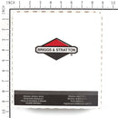 Briggs & Stratton - 841856 - Air Filter for 613000, 543000, 614000 engines