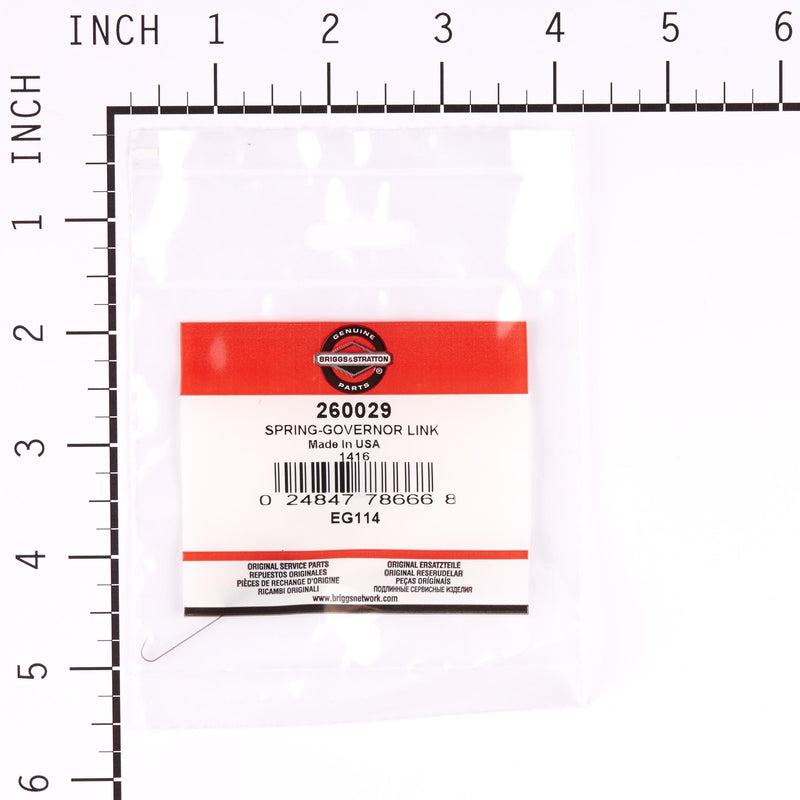 Briggs & Stratton - 260029 - SPRING-GOVERNOR LINK