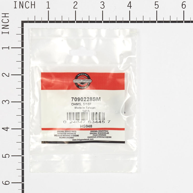 Briggs & Stratton - 7090228SM - OHMS 5/16F