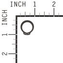 Briggs & Stratton - 11X25MA - RING SNAP  .591D - .