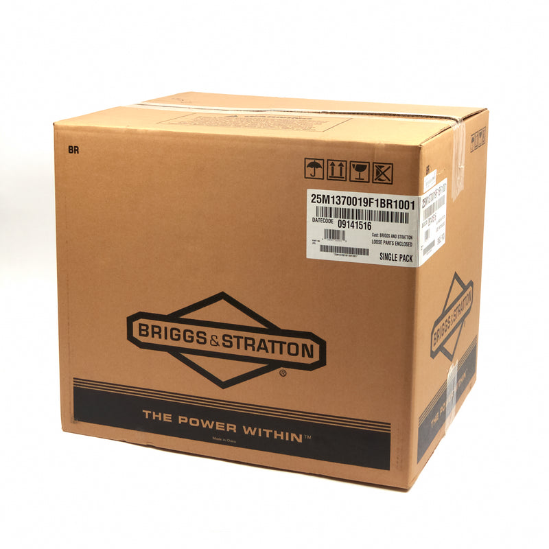 Briggs & Stratton - 25M137-0019-F1 - 2100 Series, Single Cylinder, Air Cooled, 4-Cycle Gas Snow Engine, 1" x 2-49/64" Crankshaft