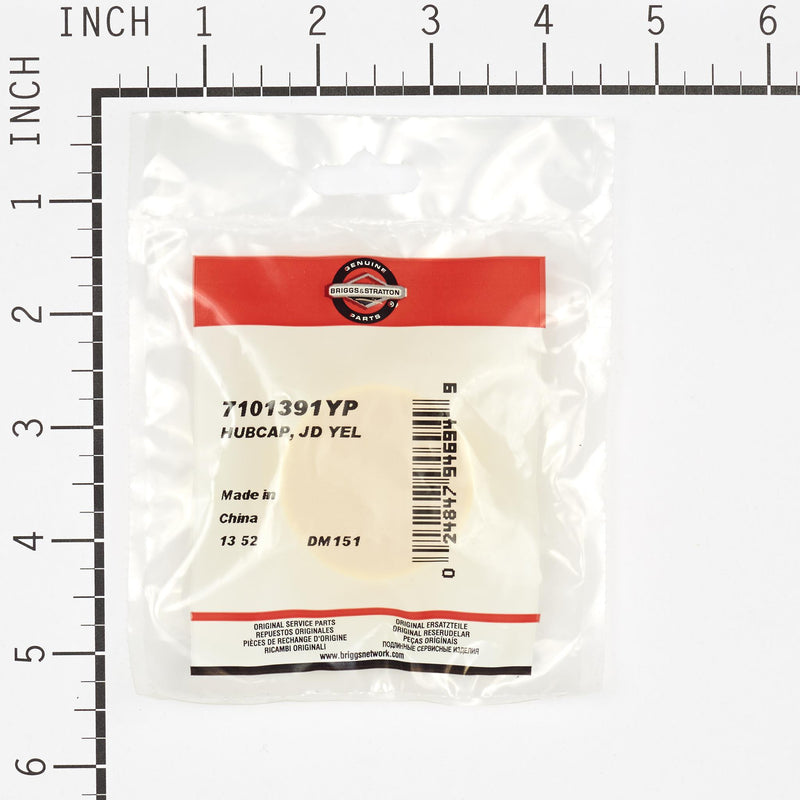 Briggs & Stratton - 7101391YP - HUBCAP JD YEL