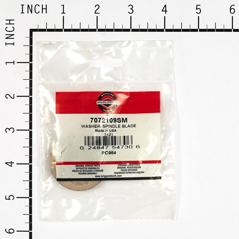 Briggs & Stratton - 7072109SM - WASHER SPINDLE BLADE