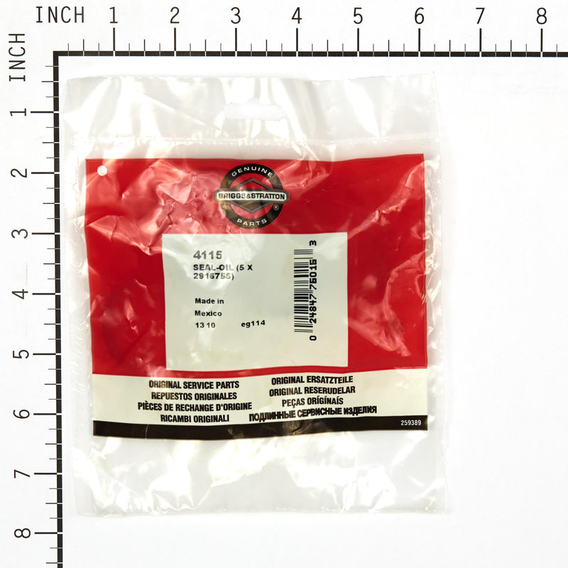 Briggs & Stratton - 4115 - SEAL-OIL (5 X 291675S)