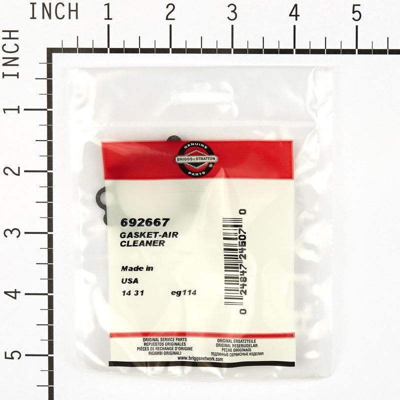 Briggs & Stratton - 692667 - Replacement Air Cleaner Gasket